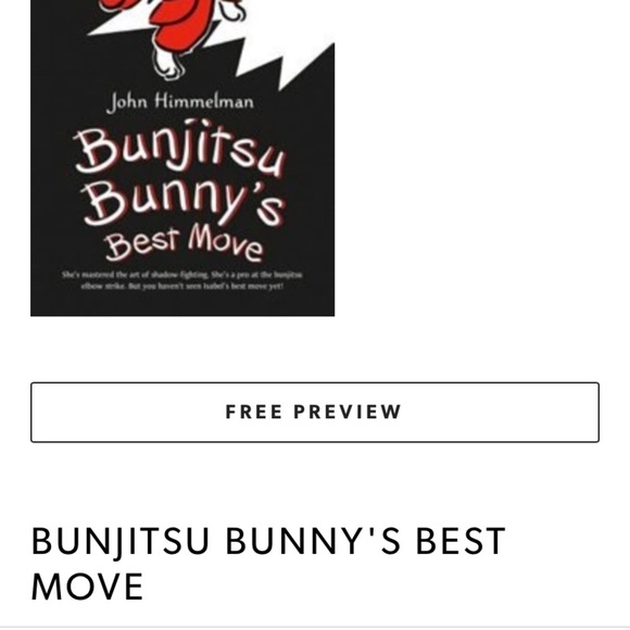 😎4/20$ Chapter Book Bunjitsu Bunny’s Best Move - Picture 7 of 9